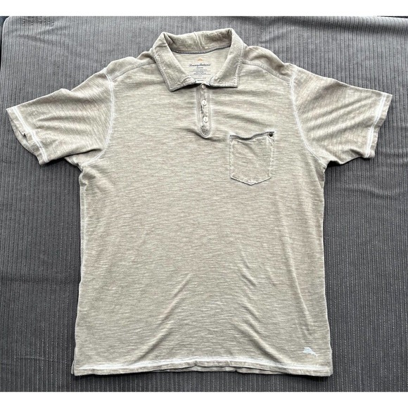 Tommy Bahama Other - Tommy Bahama Men Polo Shirt Size Medium Cotton Golfing Casual Outdoors Golf.